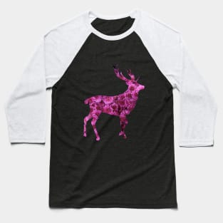 deer florish Baseball T-Shirt